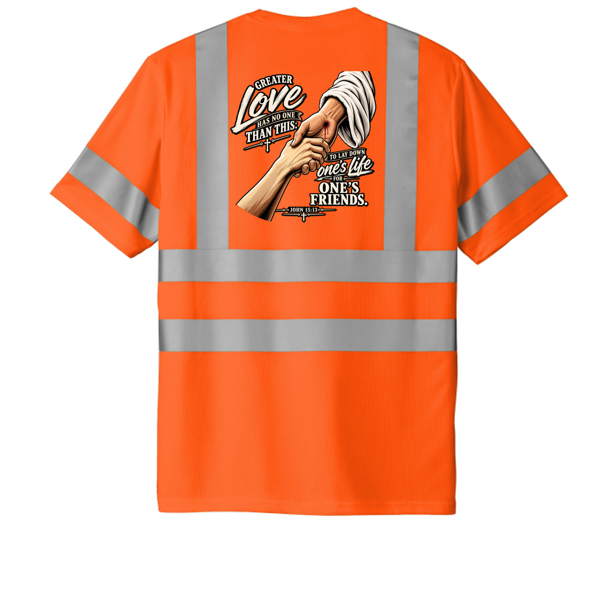 Safety Orange - CS200 - BACK