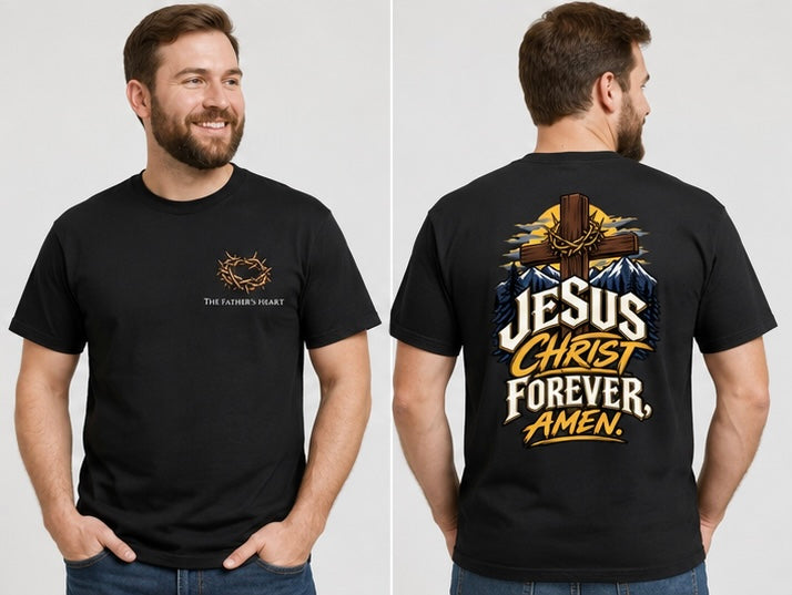 TFH In Jesus Christ Forever, Amen. Oversized Tee