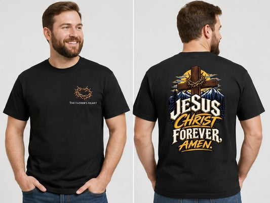 TFH In Jesus Christ Forever, Amen. Oversized Tee