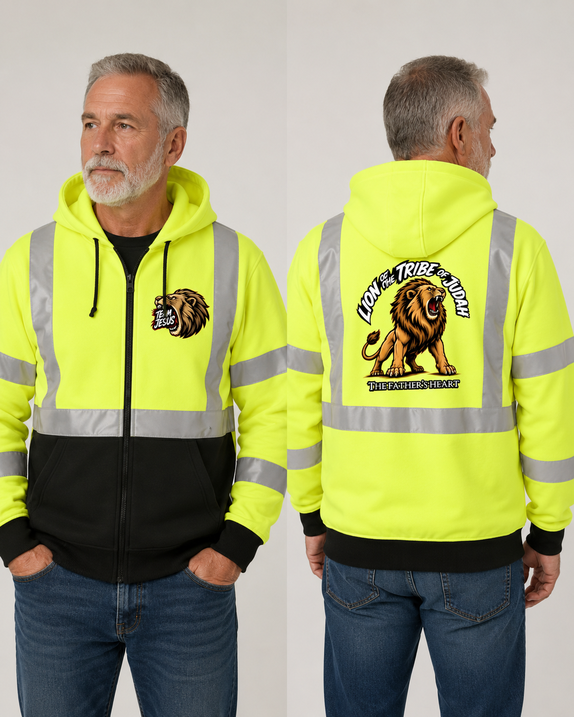 TFH Team Jesus Safety Zip Hoodie