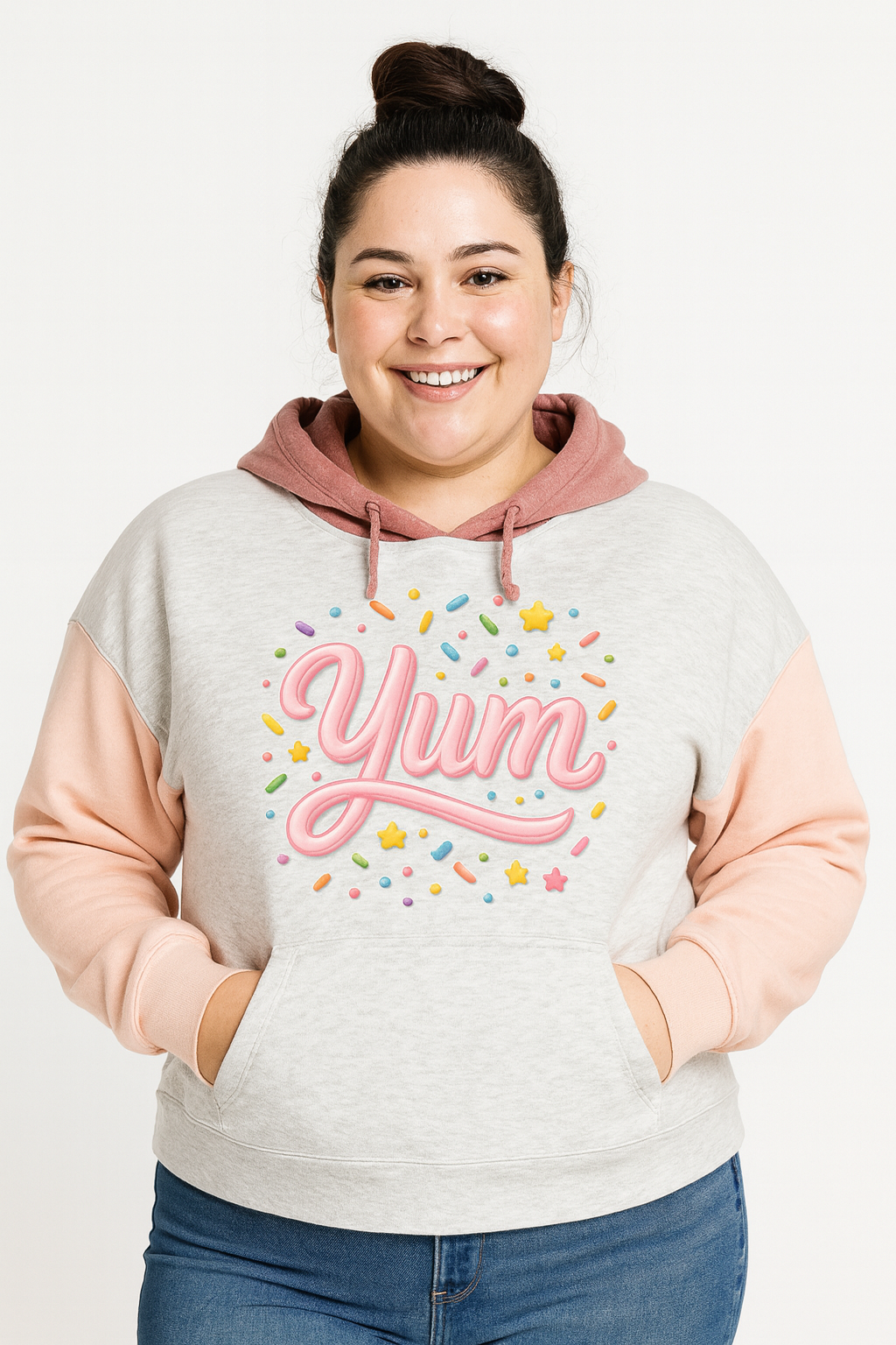 Yum Women’s Crop Hoodie