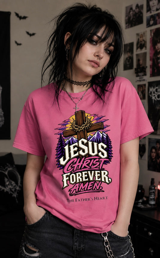TFH Jesus Christ Forever, Amen Tee