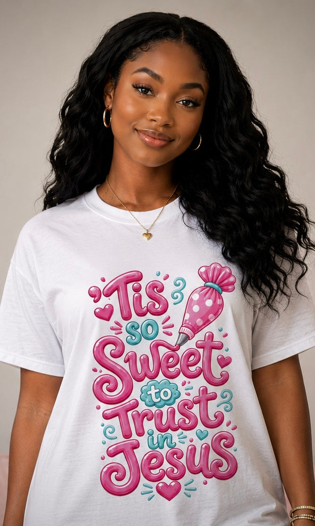 Trust in Jesus Oversized Tee