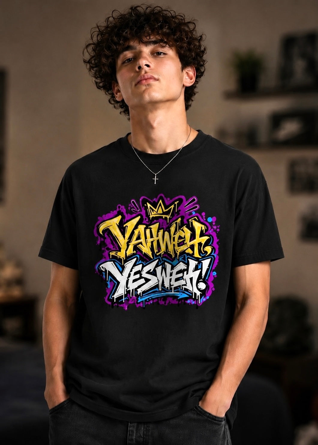 Yahweh Oversized Tee