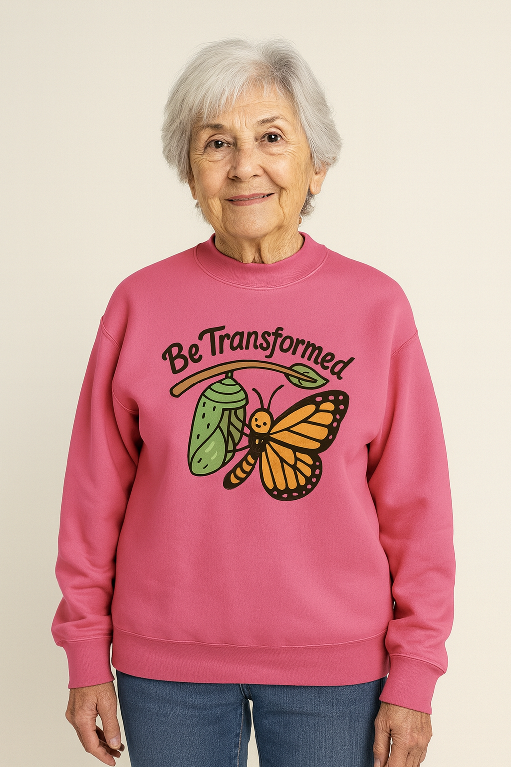 Be Transformed Crew Sweatshirt
