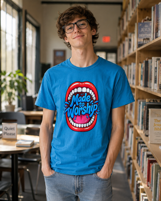 Made to Worship Oversized Tee