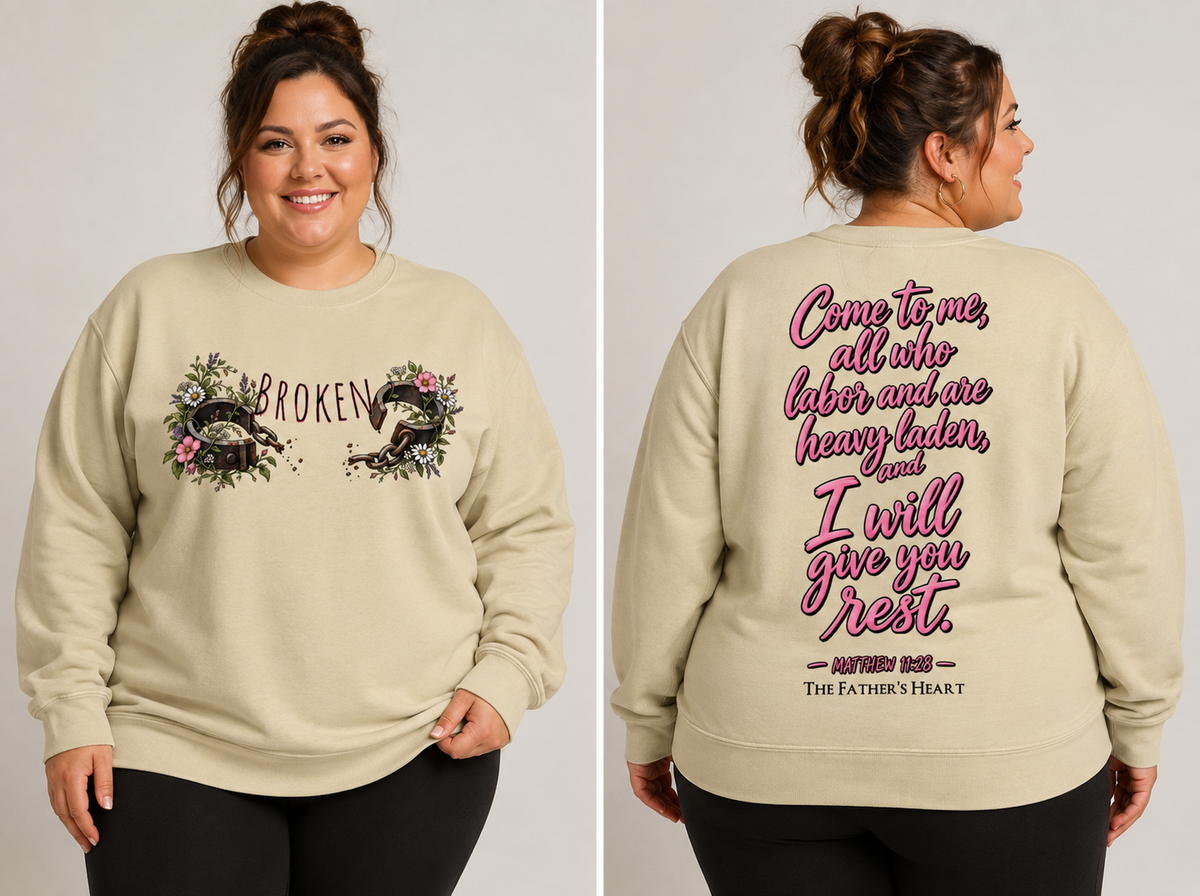 TFH Broken Oversized Crew