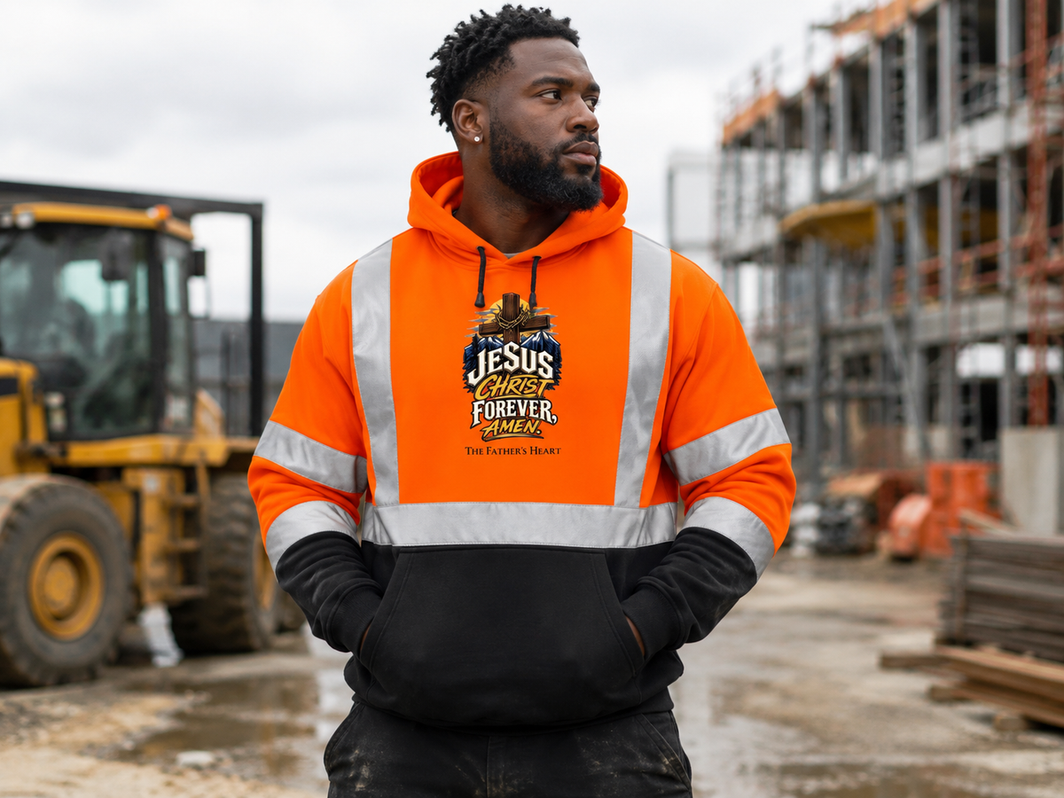 TFH Jesus Christ Forever, Amen Safety Hoodie