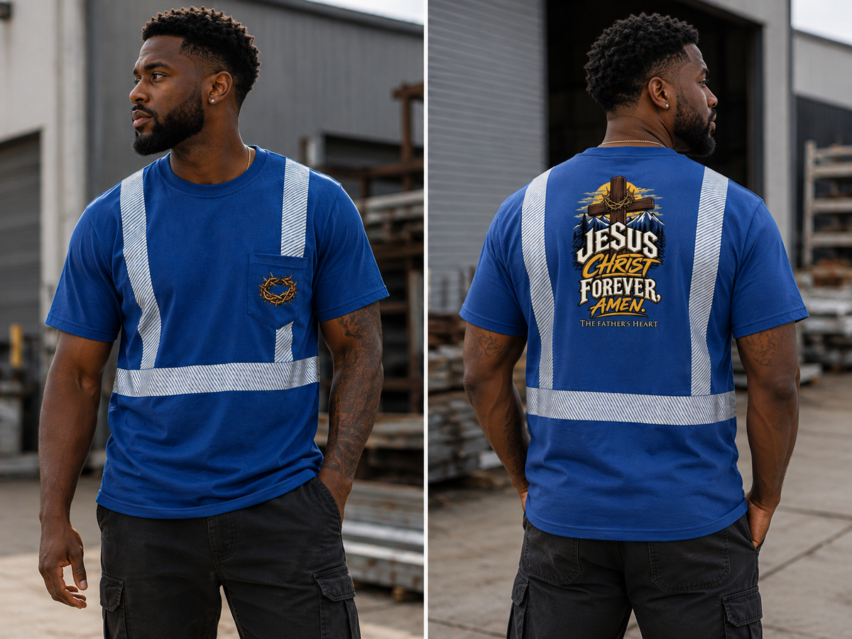 TFH Jesus Christ Forever, Amen Safety Tee