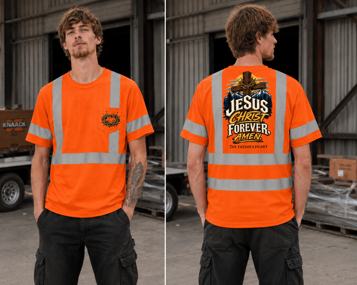 TFH Jesus Christ Forever, Amen Safety Tee