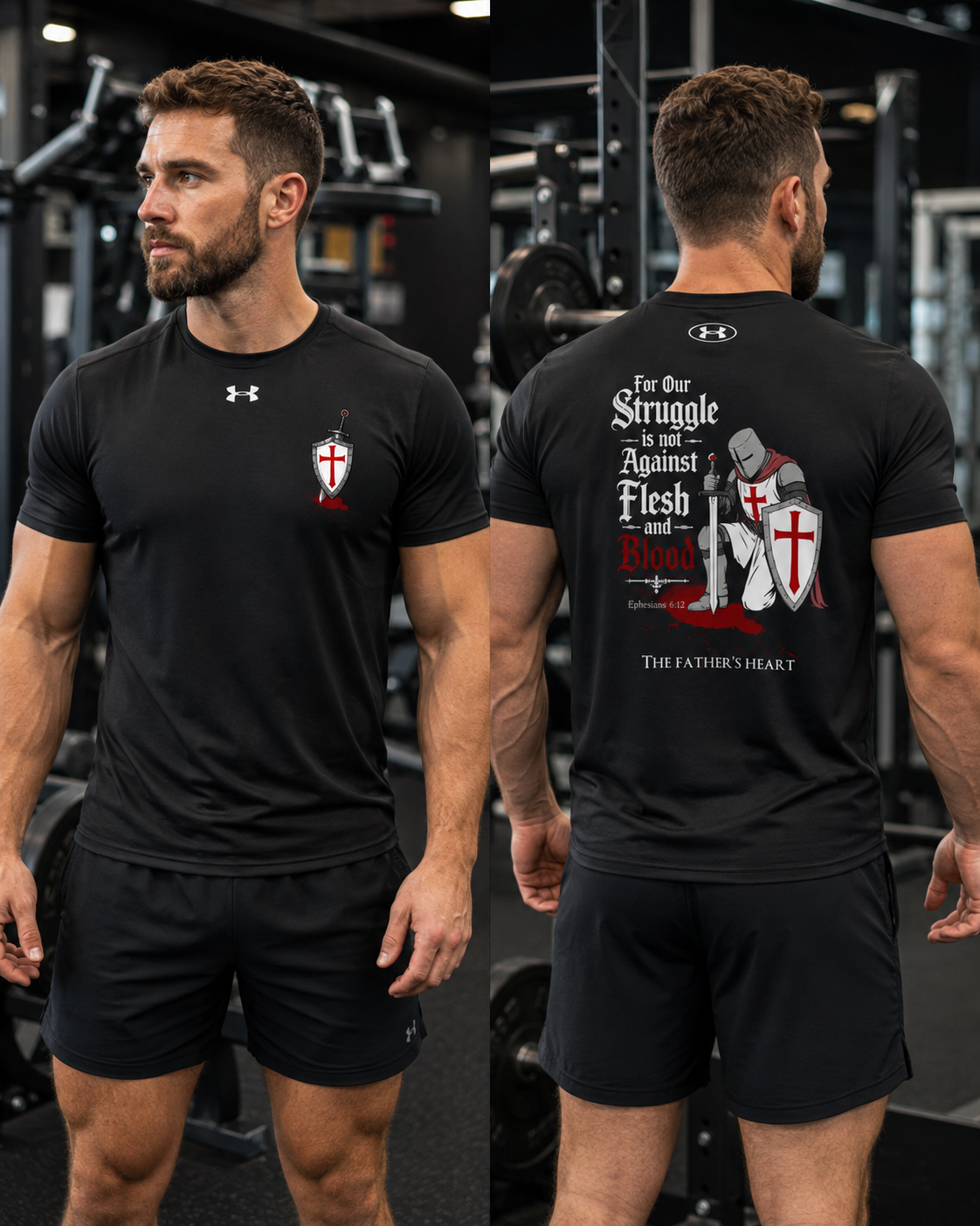 TFH Christian Knight Under Armor Tee