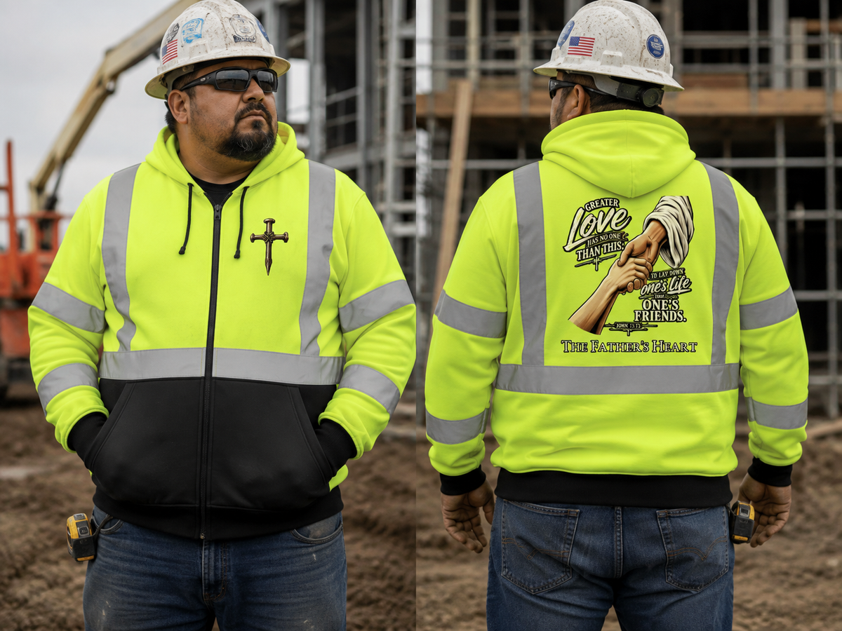 TFH John 151:3 Safety Zip Hoodie