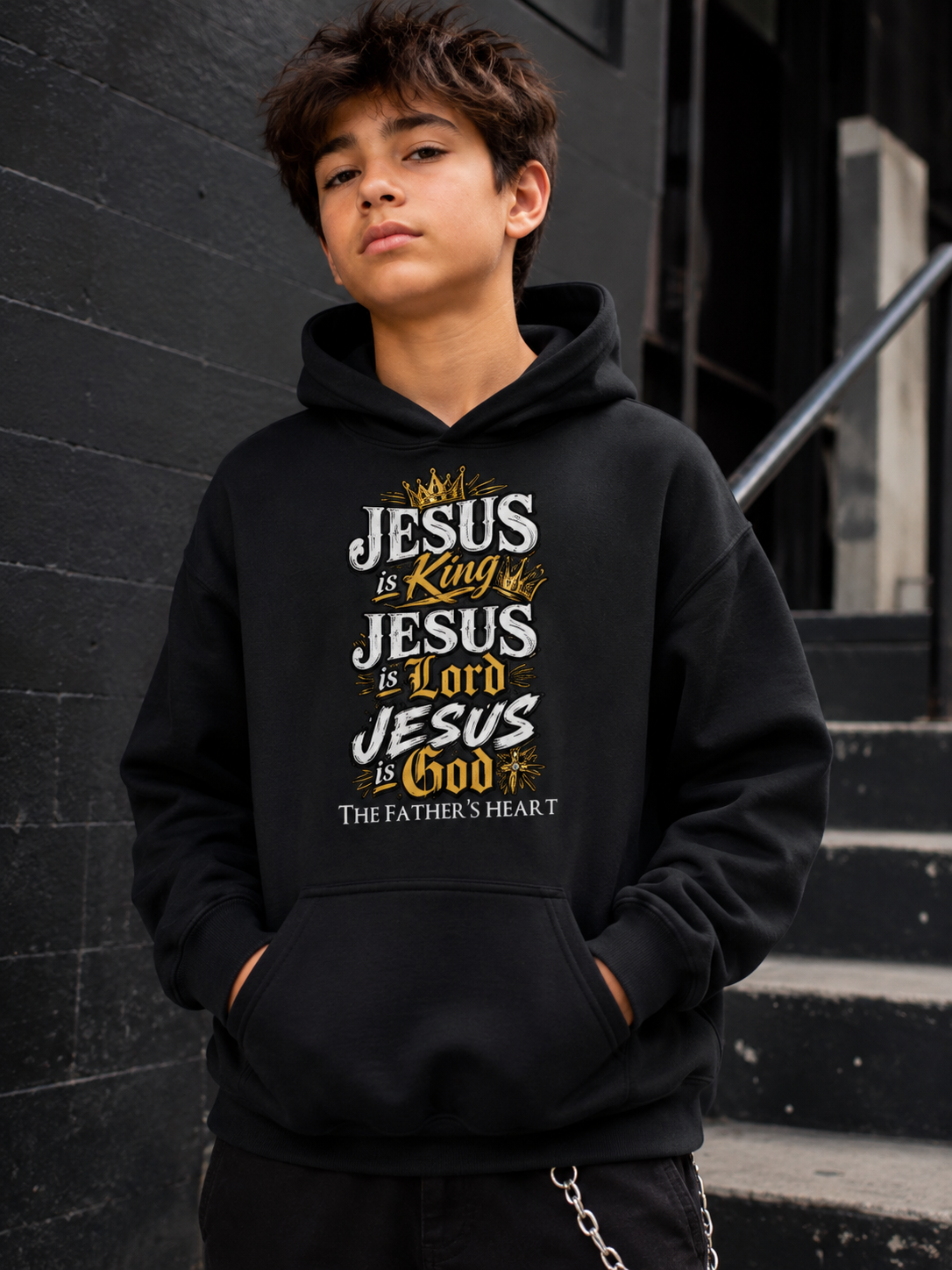 TFH Jesus is Lord Kidz Hoodie