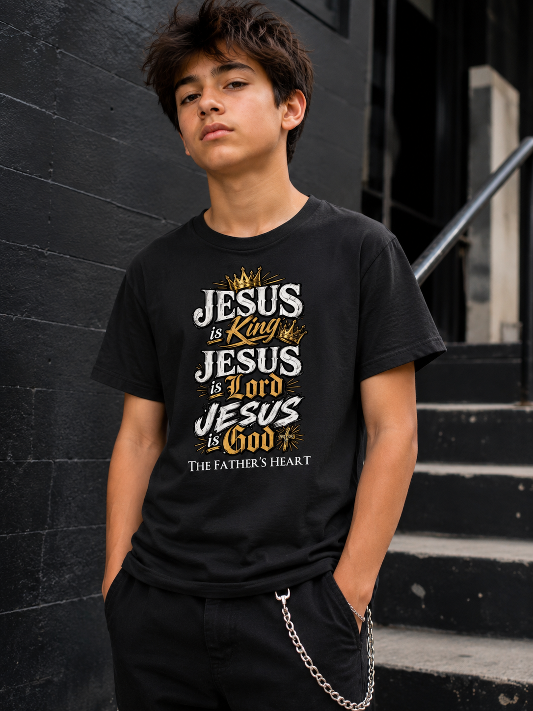 TFH Jesus is Lord Kidz Tee