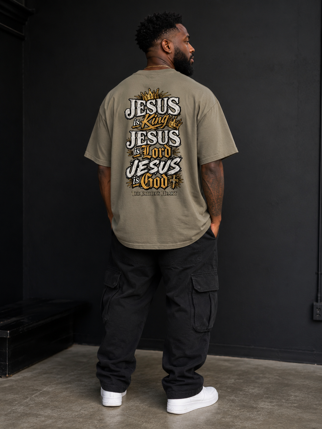 TFH Christ Over Oversized Tee