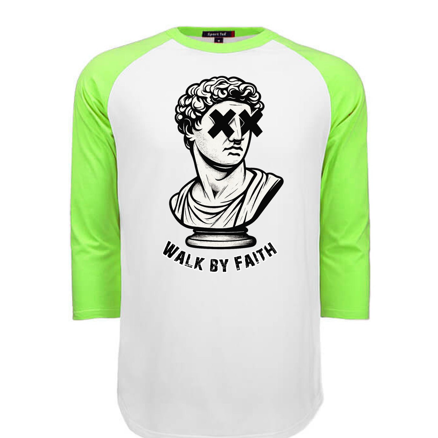 WHITE / LIME SHOCK - FRONT