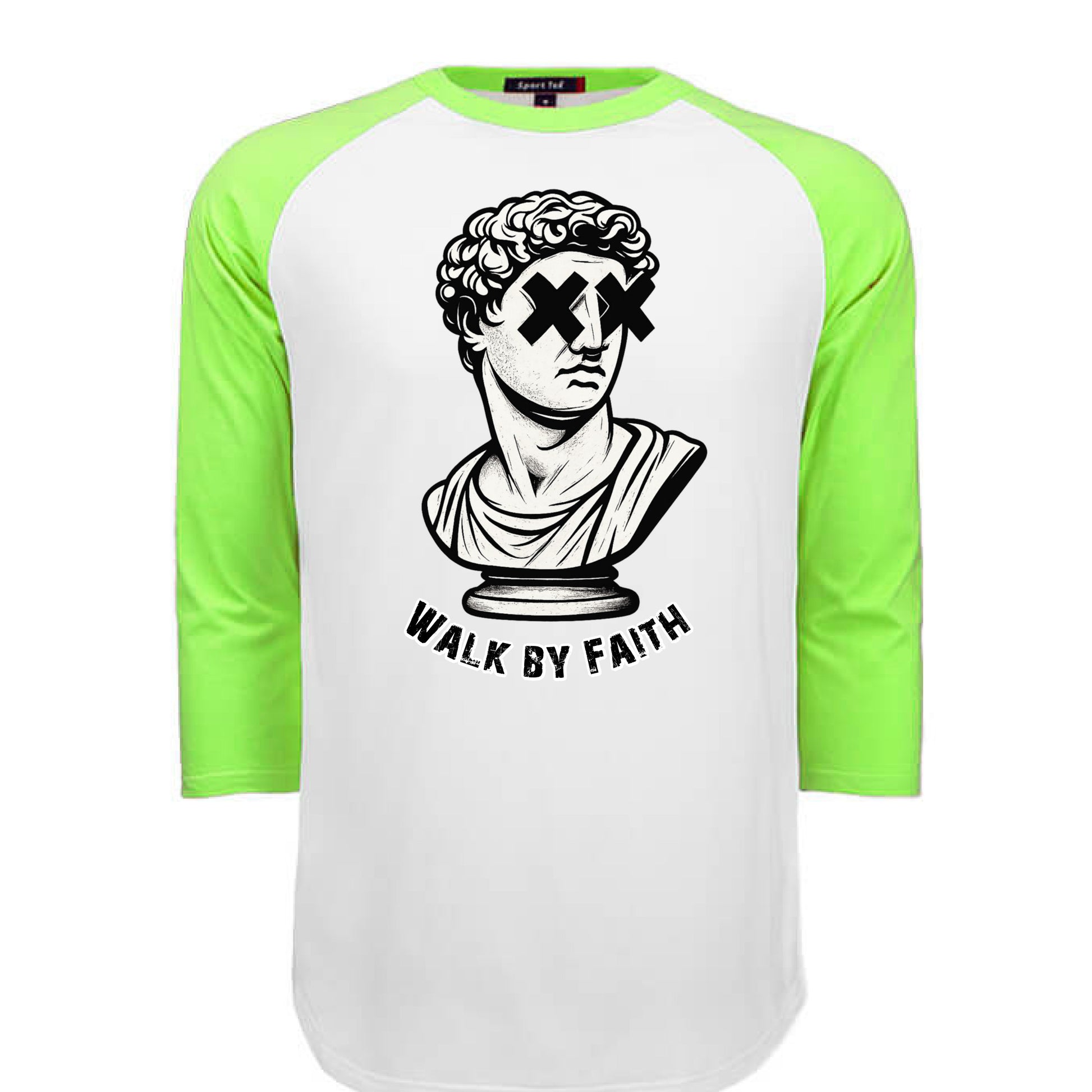 WHITE / LIME SHOCK - FRONT