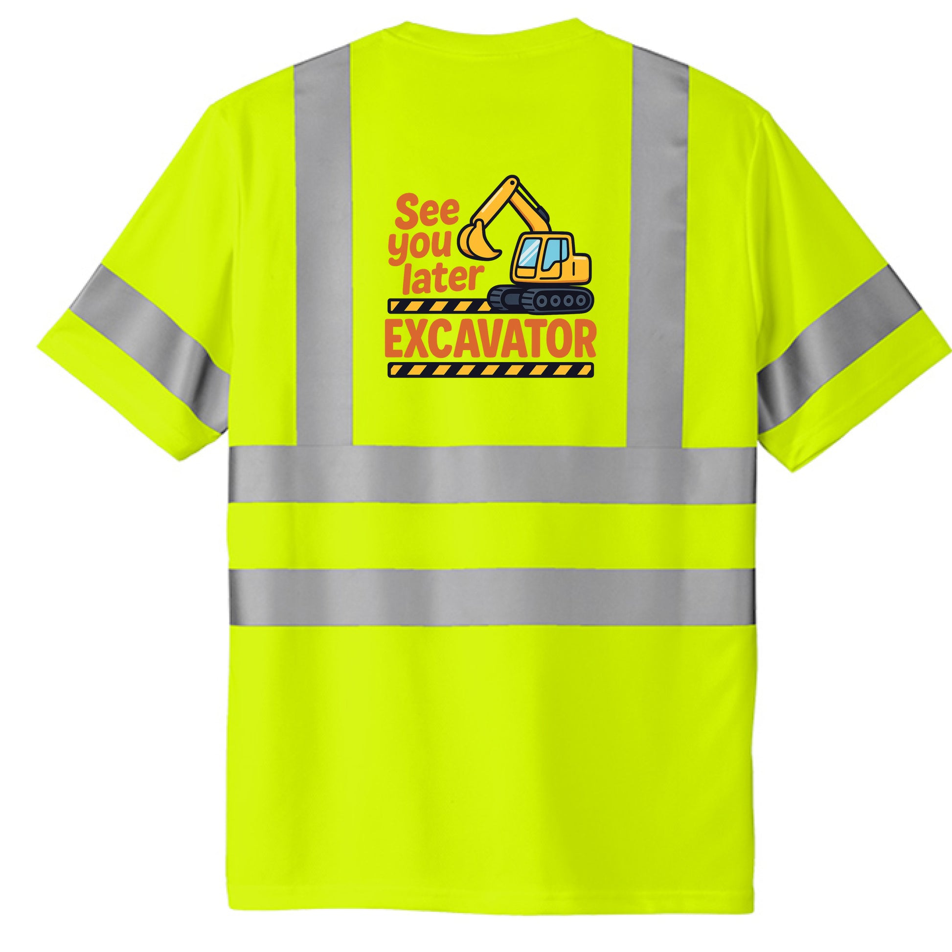 Safety Yellow - BACK