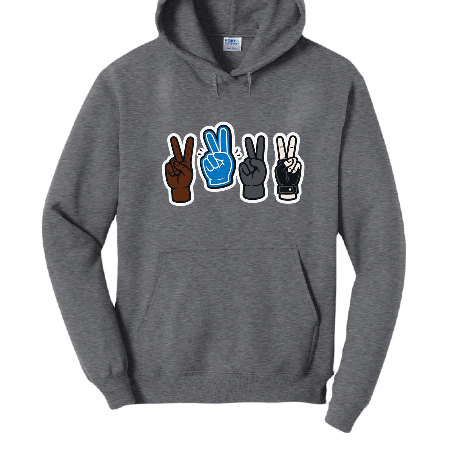 Heather Navy - FRONT