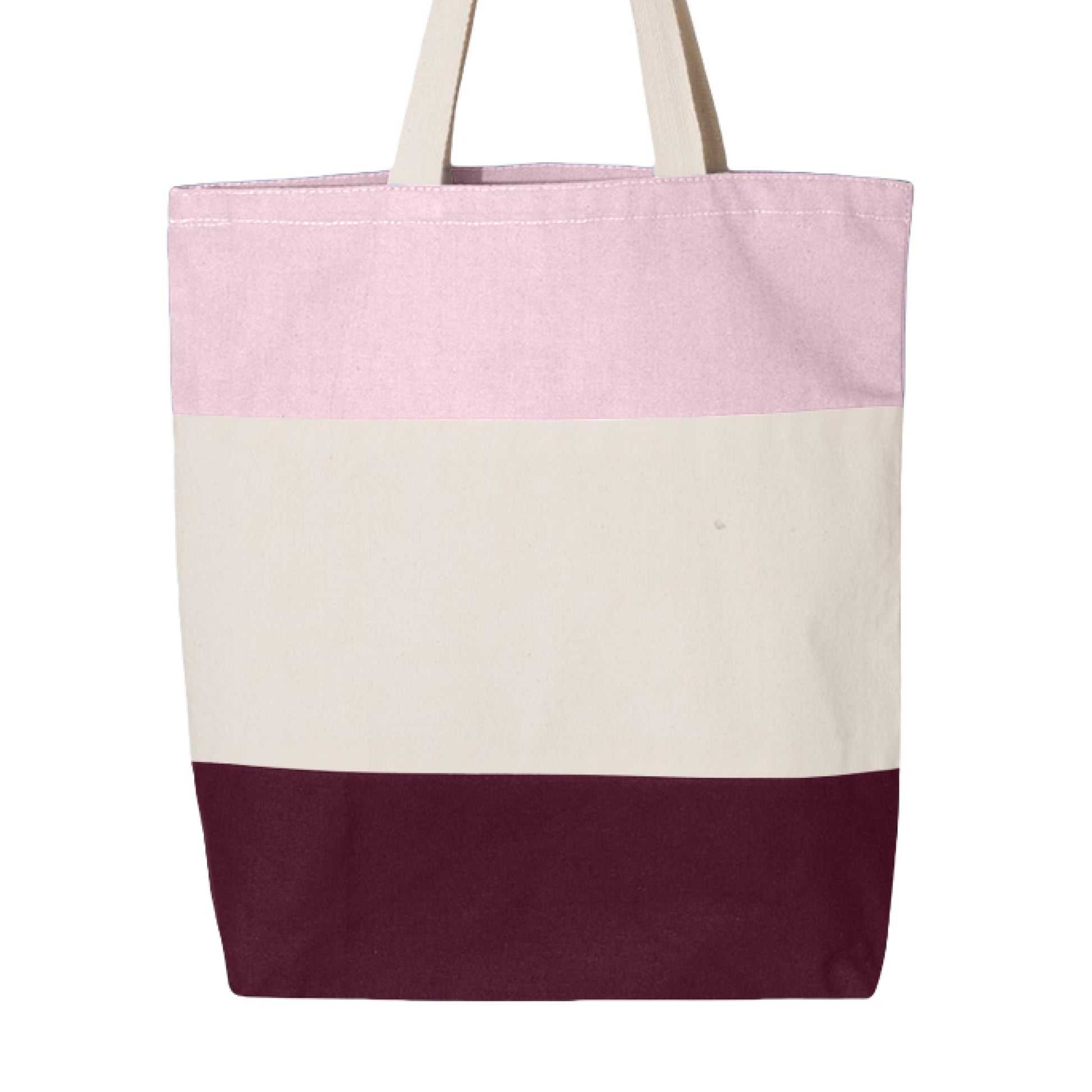 Maroon/ Natural/ Light Pink - BACK