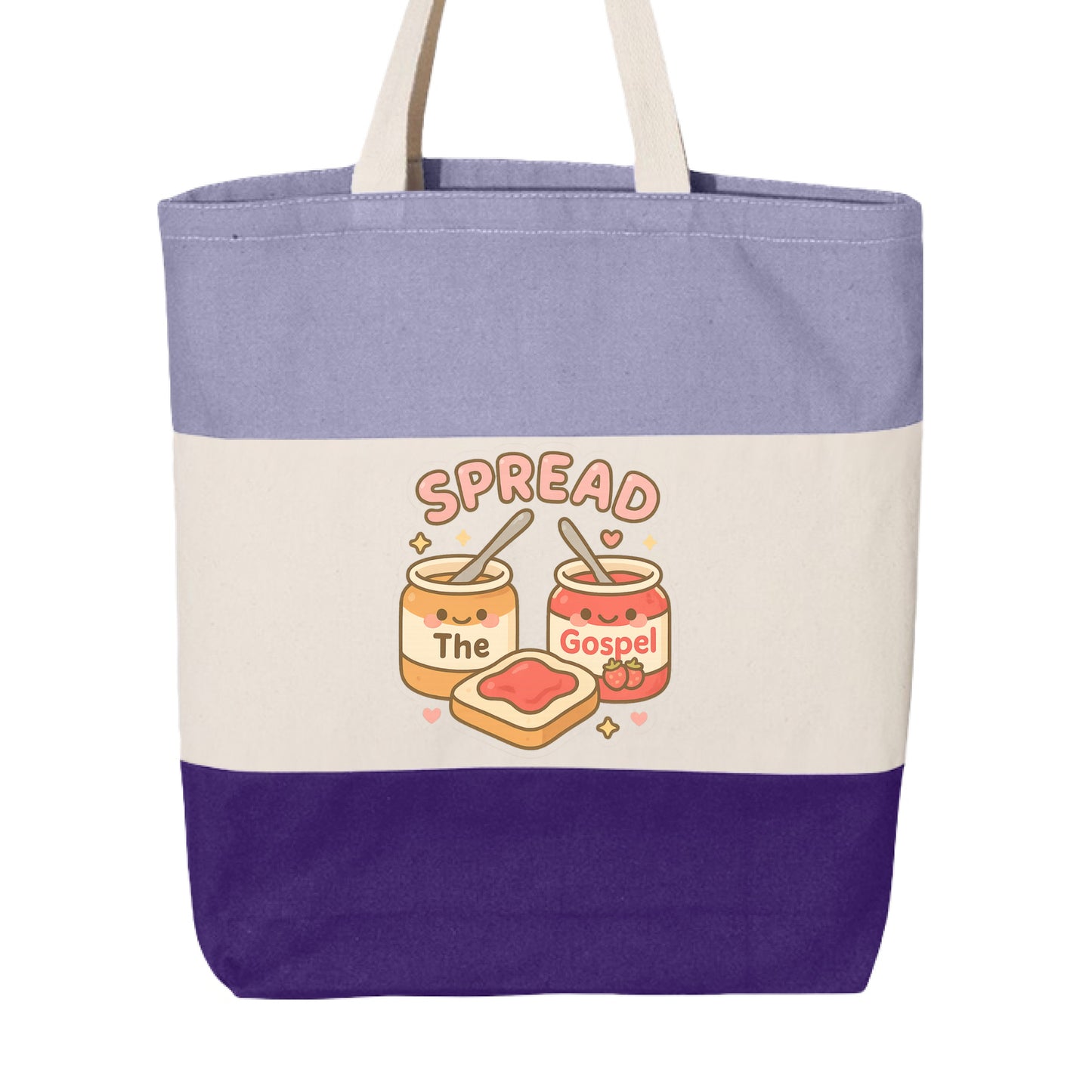 Purple/ Natural/ Lavender - FRONT