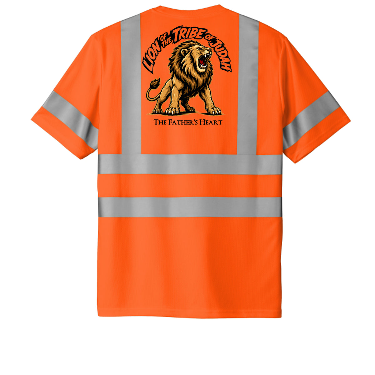 Safety Orange - CS200 - BACK