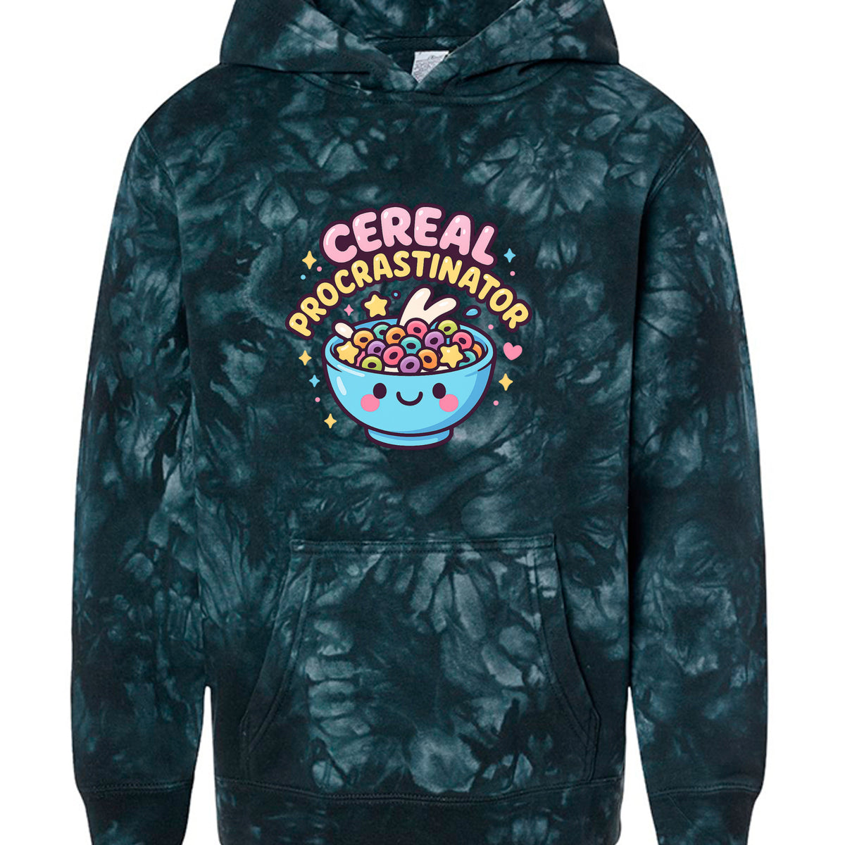 Tie Dye Black - PRM1500TD - FRONT