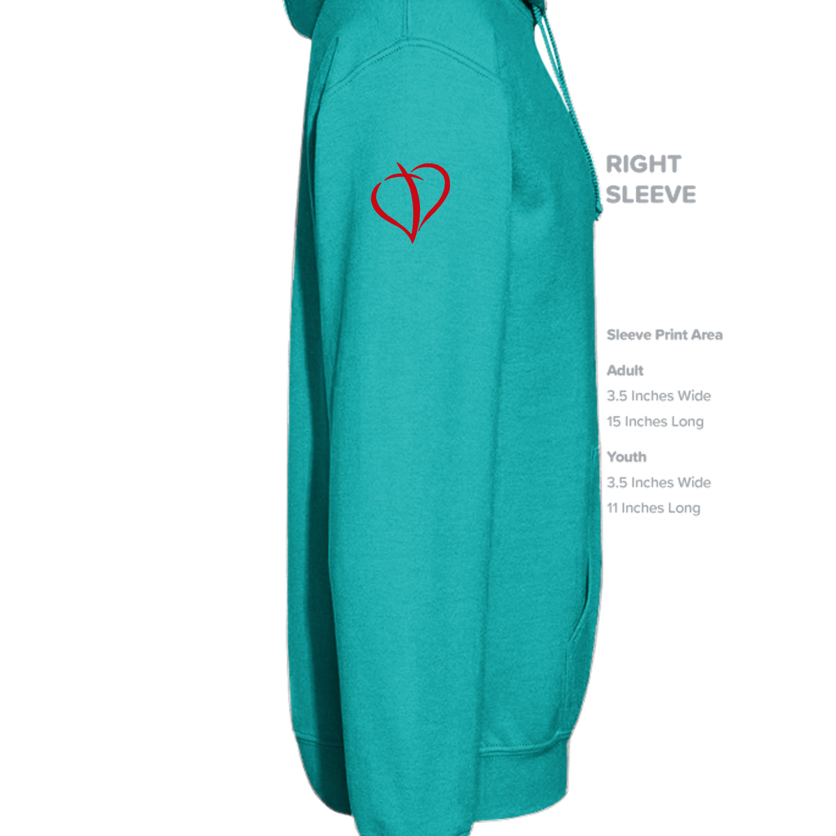 Bright Aqua - PC78H - SLEEVE_RIGHT