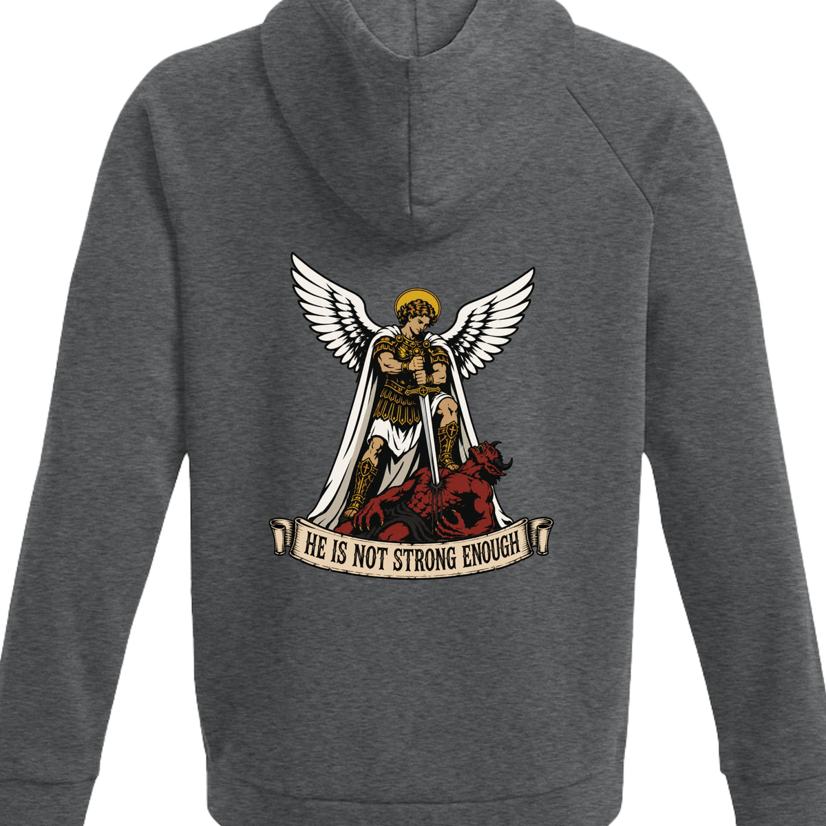 Castlerock Grey Light Heather/ White - 1379767 - BACK